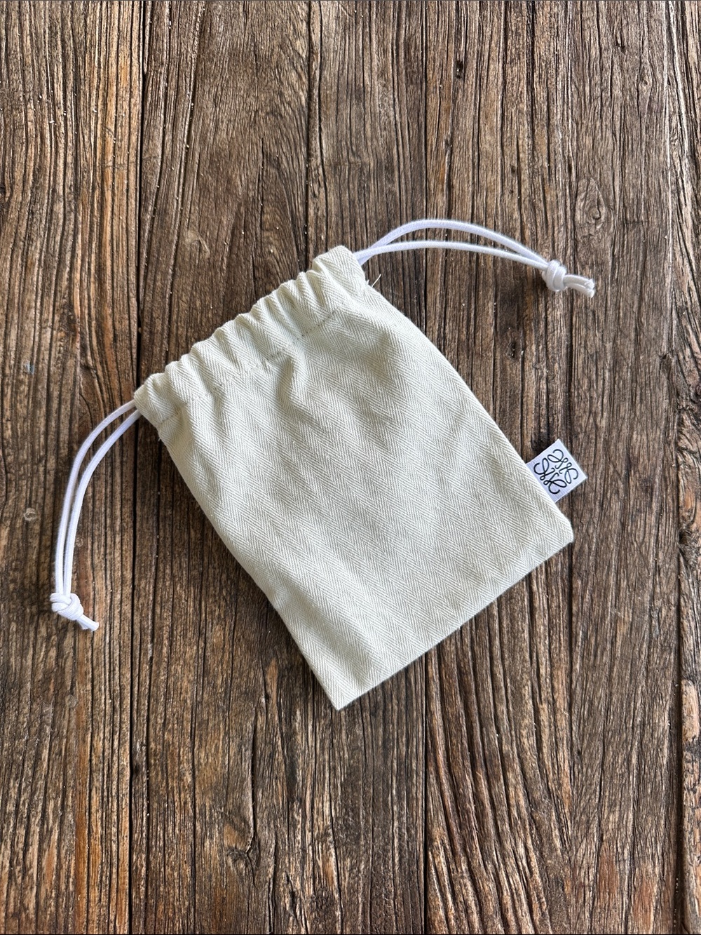 Authentic Loewe Drawstring Pouch Dustbag For Jewelery, etc.